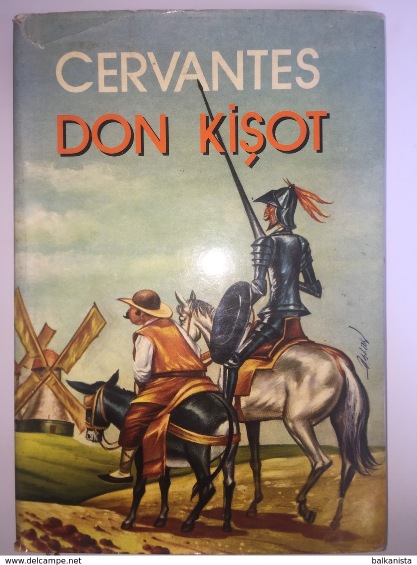 Don Quixote - Turkish Cover & Edition - Illustrated Chrildren's Edition 1980 - Novels