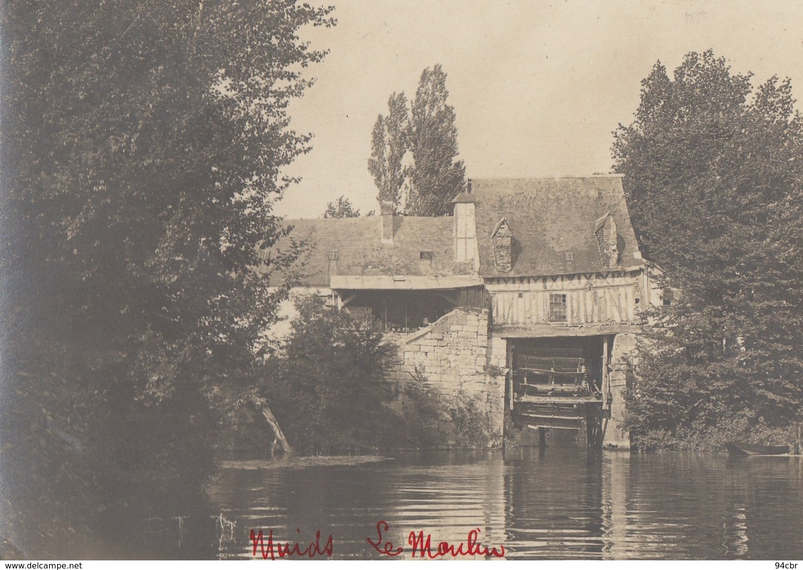 CPA (27)  MUIDS Le  Moulin (carte Photo) - Muids
