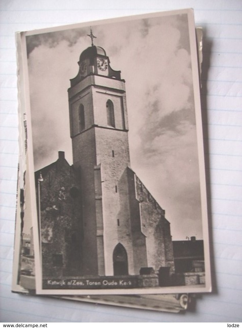 Nederland Holland Pays Bas Katwijk Aan Zee Met Toren Oude Kerk - Katwijk (aan Zee)