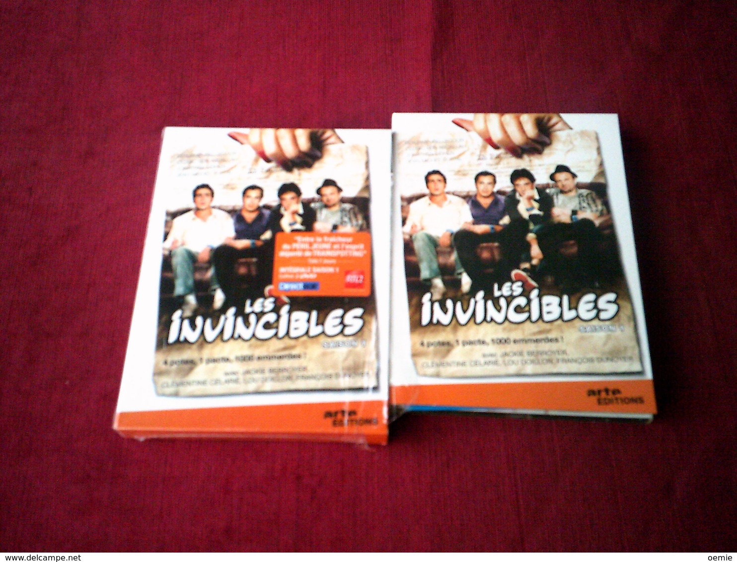 LES INVINCIBLES   LA SERIE   8  X 52  Mn  4 POTES  1 PACTE 1000 EMMERDES - Collections, Lots & Séries