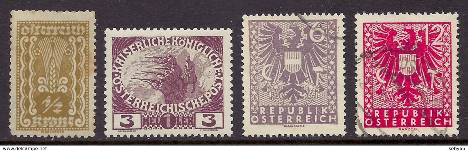 Austria / Osterreich - 1915- 1945 Coat Of Arms, War Charity, Used - Sonstige & Ohne Zuordnung