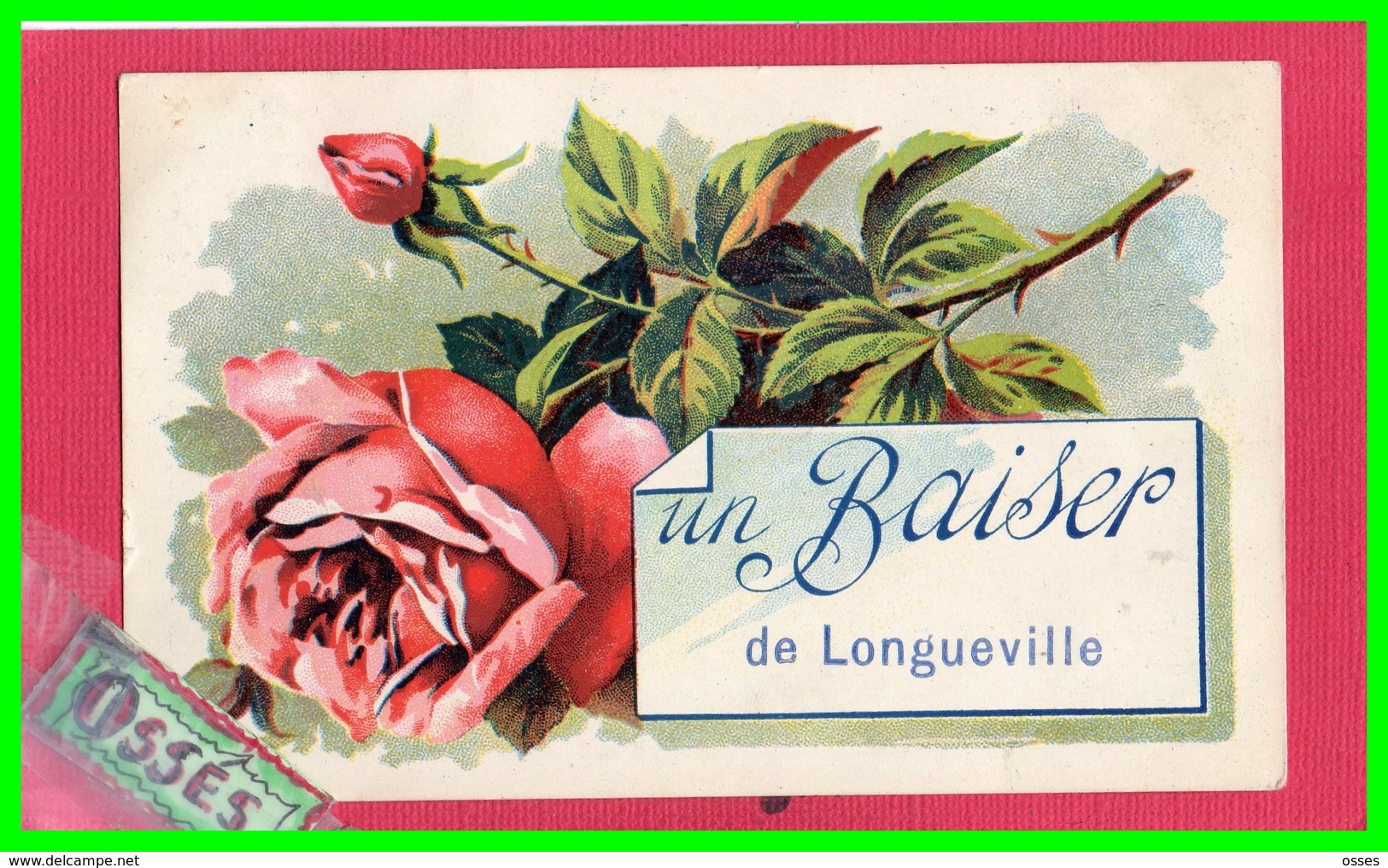 -  UN BAISER DE LONGUEVILLE - (recto Verso) - Other & Unclassified