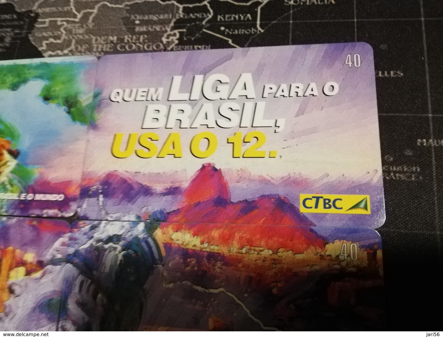 BRAZIL   INDUCTIVE CARDS  PUZZLE 8 CARDS    ** 1663 ** - Brasilien