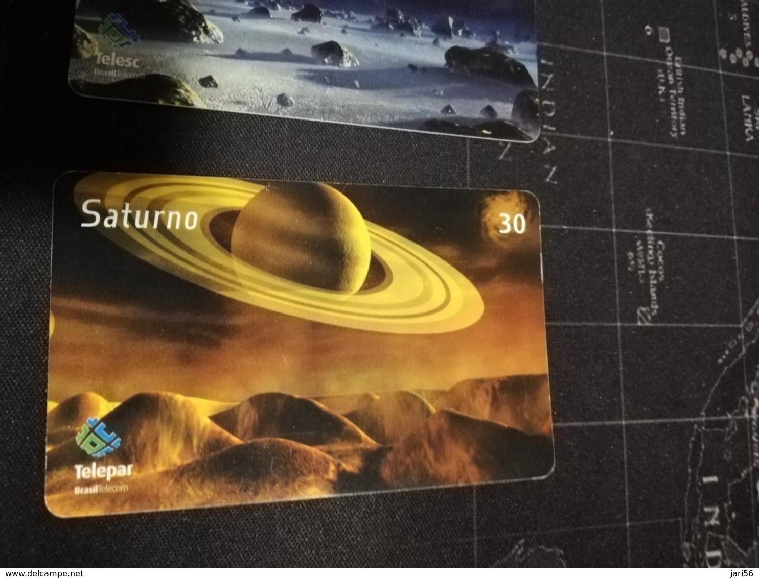 BRAZIL   INDUCTIVE CARDS  Planetes   5 CARDS    ** 1666 ** - Brasilien