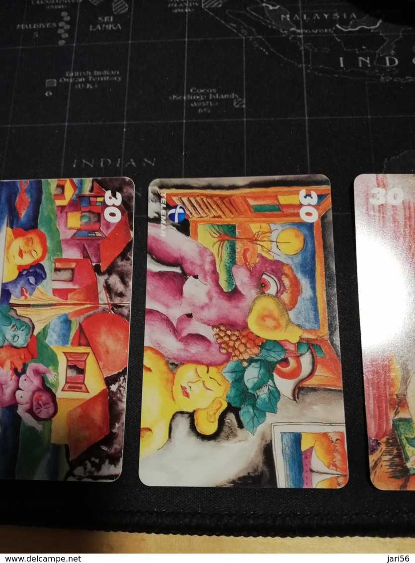 BRAZIL   INDUCTIVE CARDS  Art Cards    7 CARDS    ** 1667 ** - Brasilien