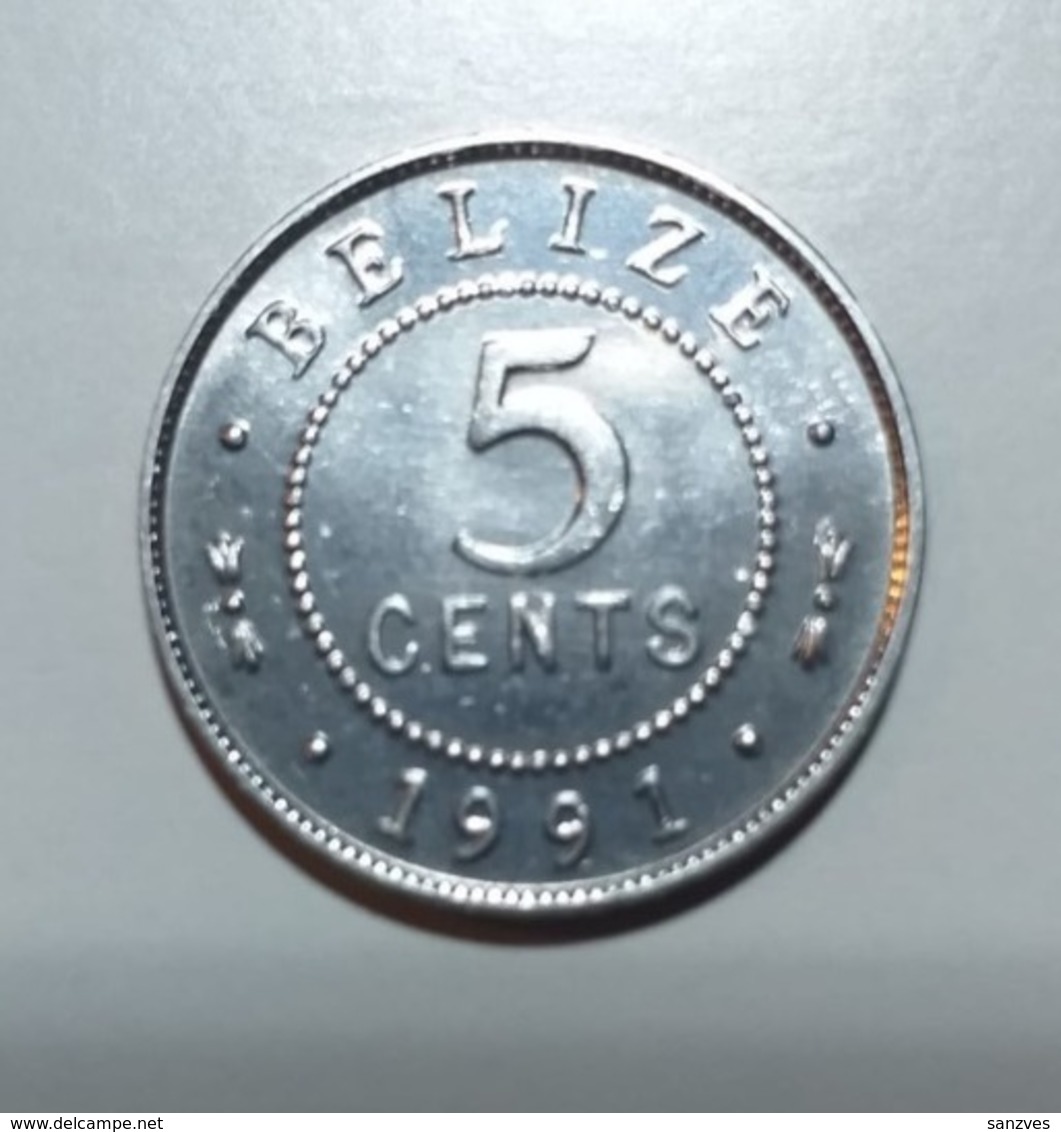 Belize 5 Cents 1991 - Belize