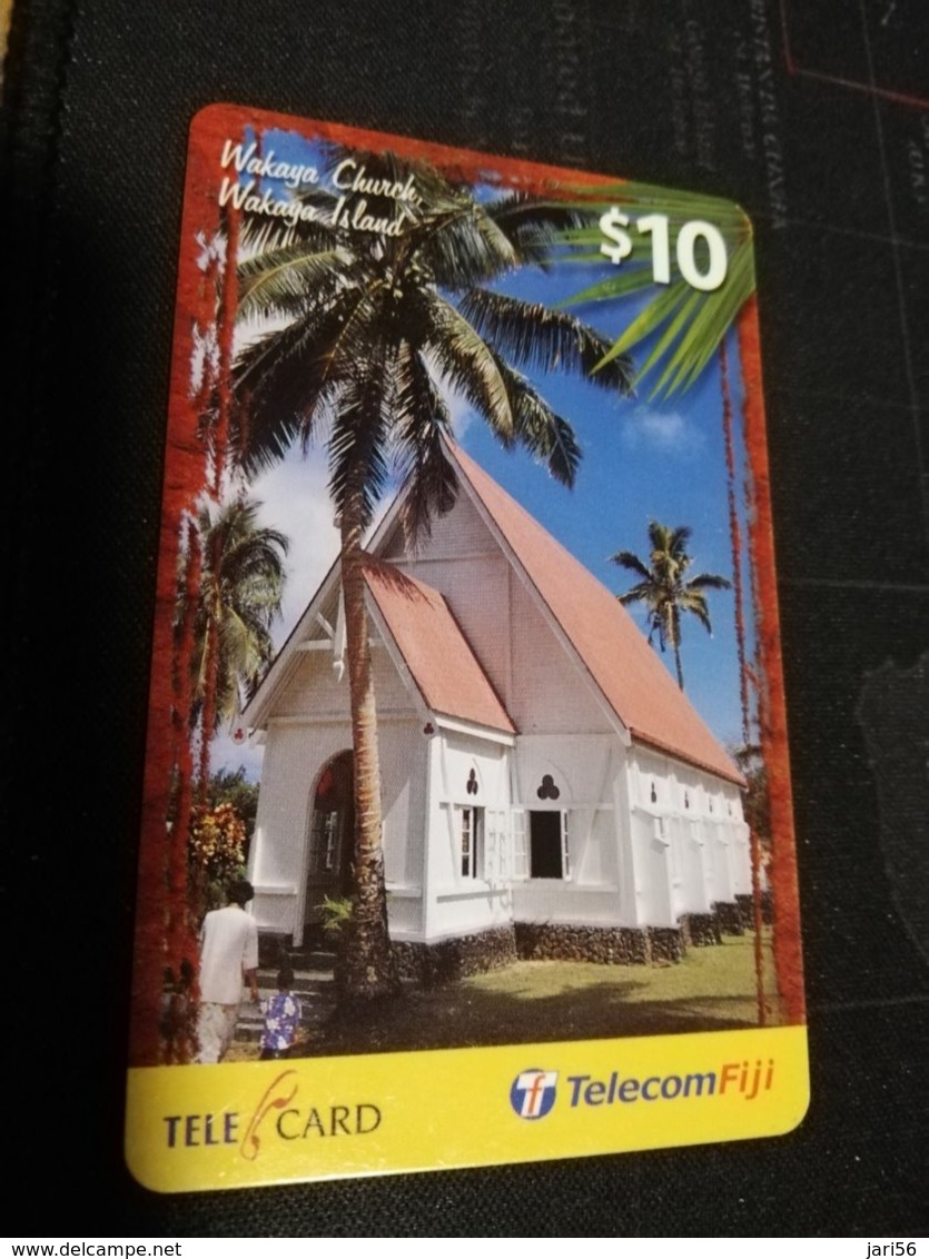 FIDJI  PREPAID  FINE USED CARD ** 1678** - Fiji