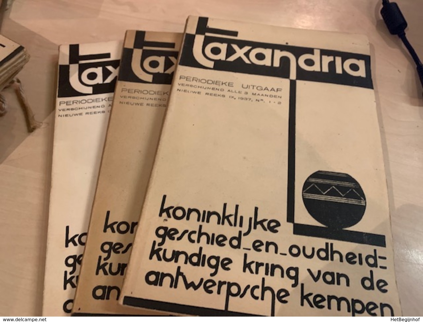 Taxandria - Antwerpse Kempen Heemkunde - Jaargang 1937  Voll 3 Nr - Anciens