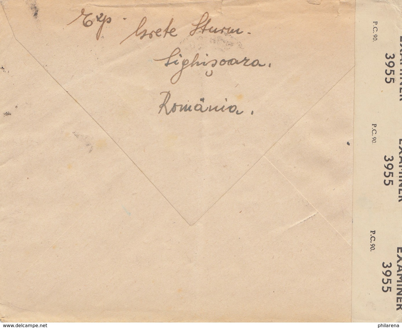 Rumänien: 1948: Brief Nach Lebenstedt, Zensur Brit. Zone - Altri & Non Classificati