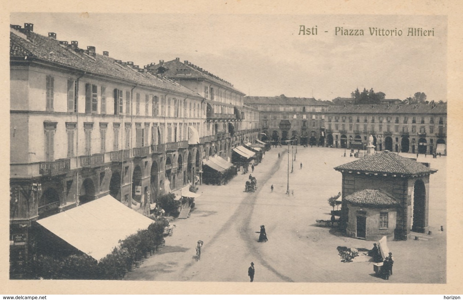 2c.4.  ASTI - Piazza Vittorio Alfieri - Ediz. G. Modiano - Asti