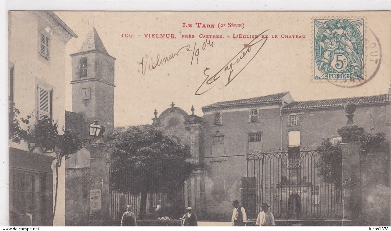 81 /VIELMUR / L EGLISE ET LE CHATEAU / LABOUCHE 190 - Vielmur Sur Agout