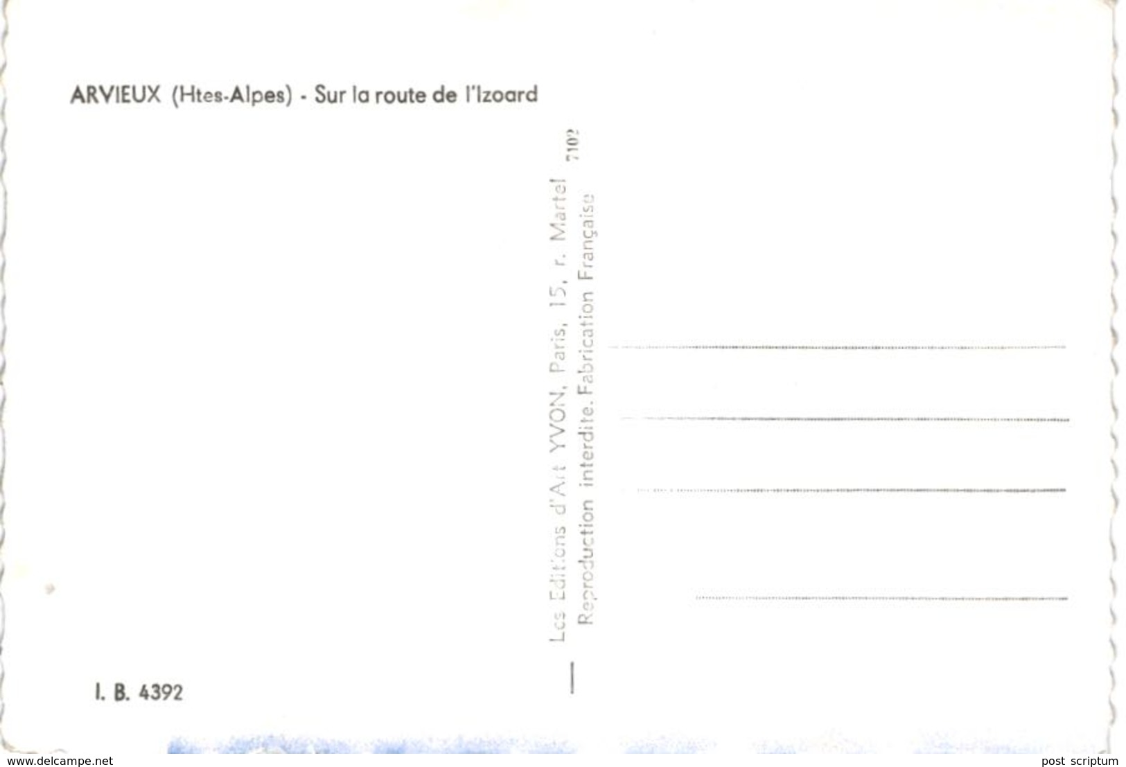 Lot 175 - CPM France en noir et blanc  - plus de 300 cartes (1,44 kg)