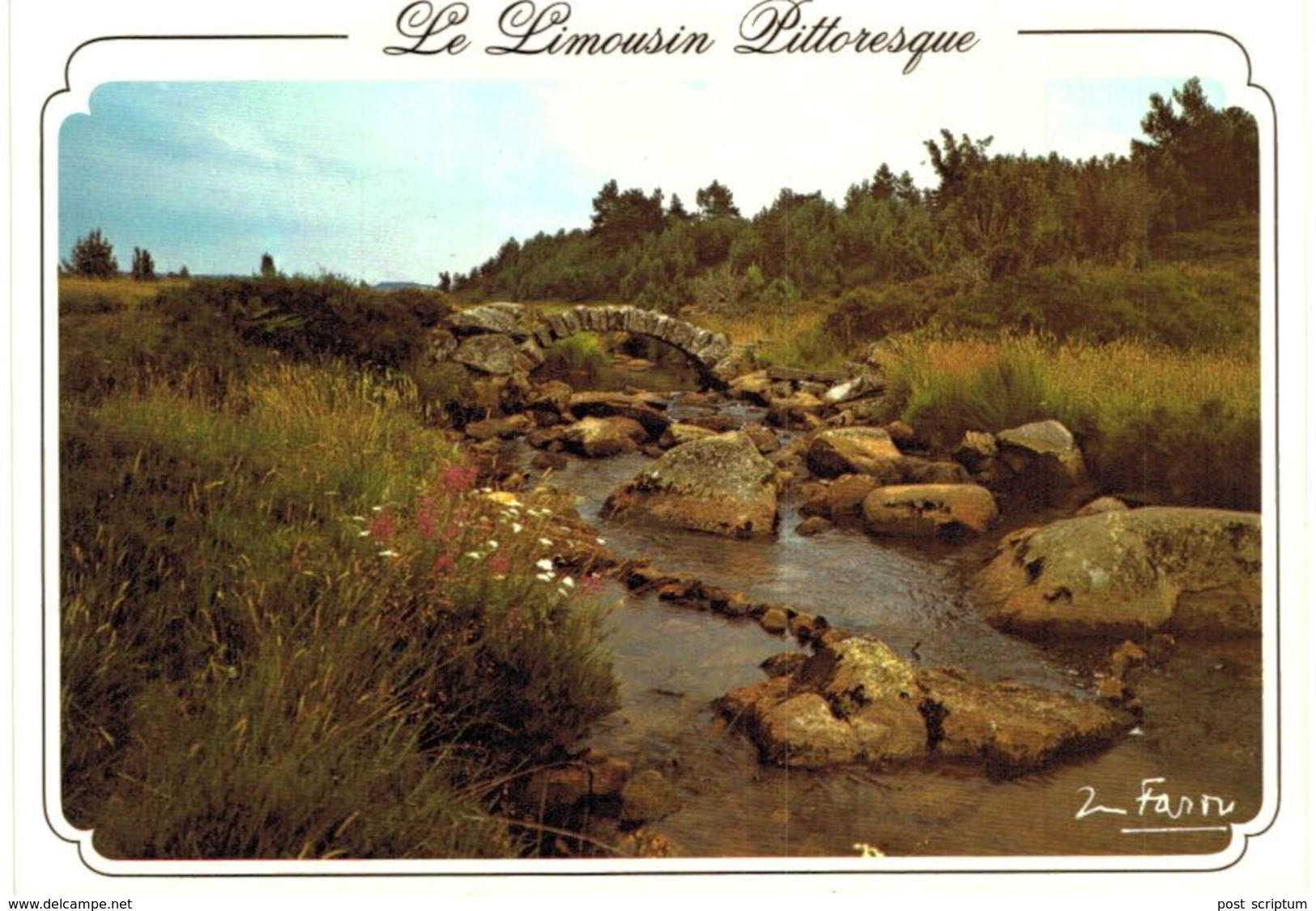 Lot 176 - CPM paysages (généralement non localisés) - plus de 600 cartes (2,50 kg)