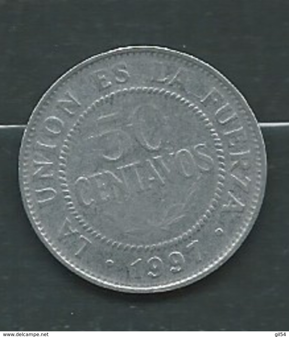 Bolivie 50 Centavos   Année  1997    Pieb23108 - Bolivië