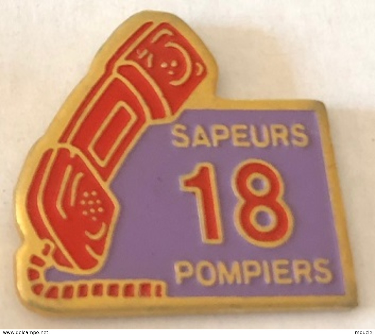 SAPEURS POMPIERS -18 - TELEPHONE - FRANCE - TELEFONO POMPIERE - PHONE FIREFIGHTER - TELEFON  FEUERWEHRMANN - (25) - Feuerwehr