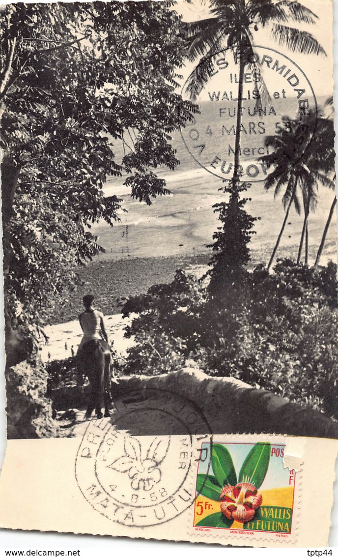 Iles Wallis Et Futuna - Premier Jour 1958 Cachet Mata-Utu - Wallis Et Futuna