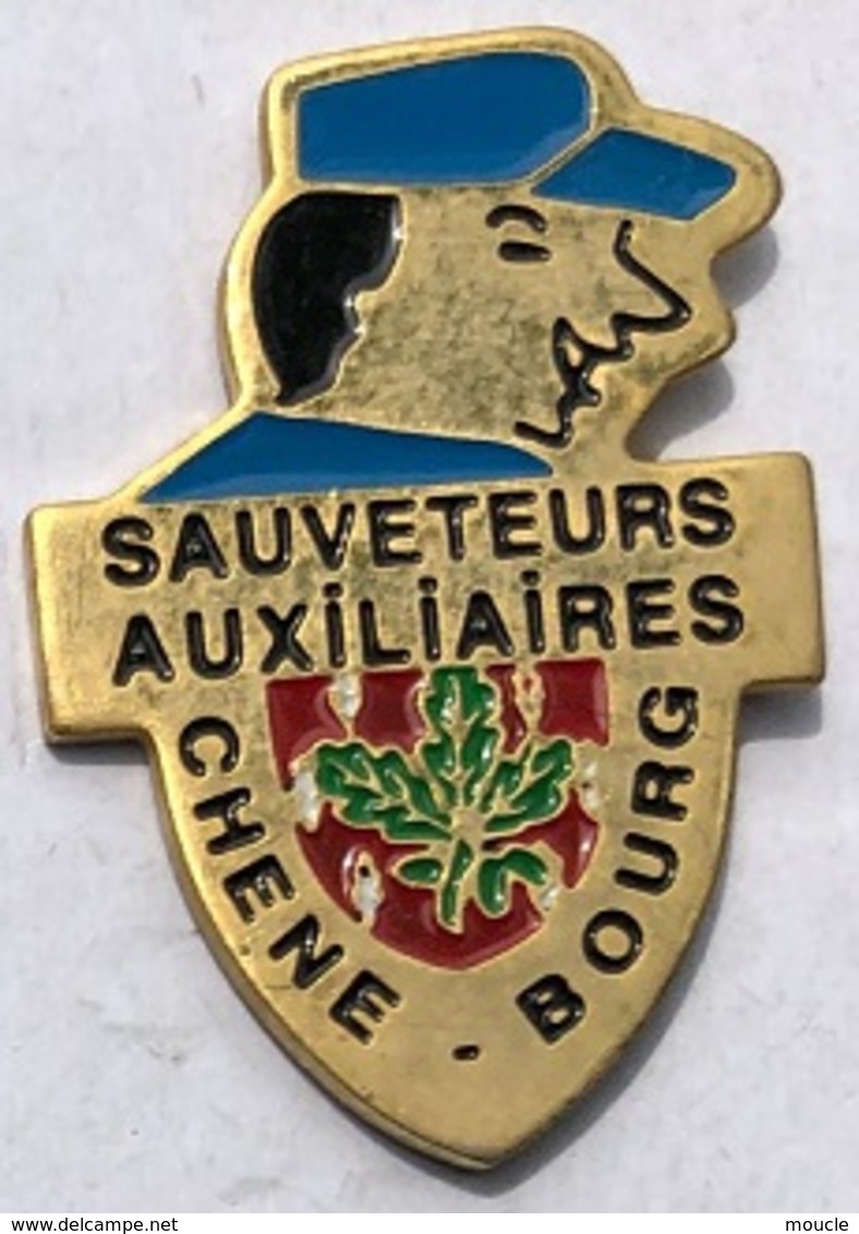 SAUVETEURS AUXILIAIRES CHÊNE BOURG  - GENEVE - GENF - GENEVA - GINEVRA -   (25) - Firemen