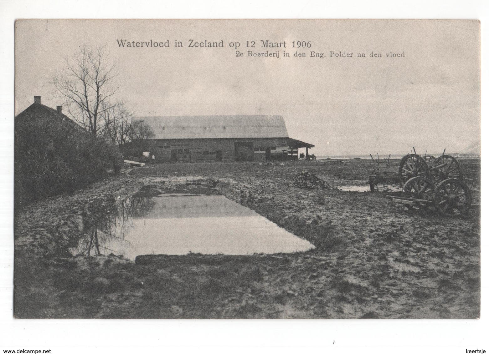 Zeeland - Watervloet - Boerderij Den Eng Polder - 1906 - Sonstige & Ohne Zuordnung