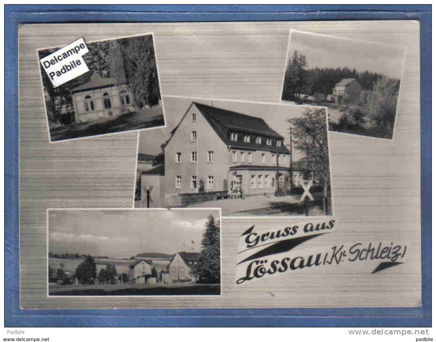 Carte Postale Allemagne Lössau  Reichsbahn Ferienheim - Schleiz