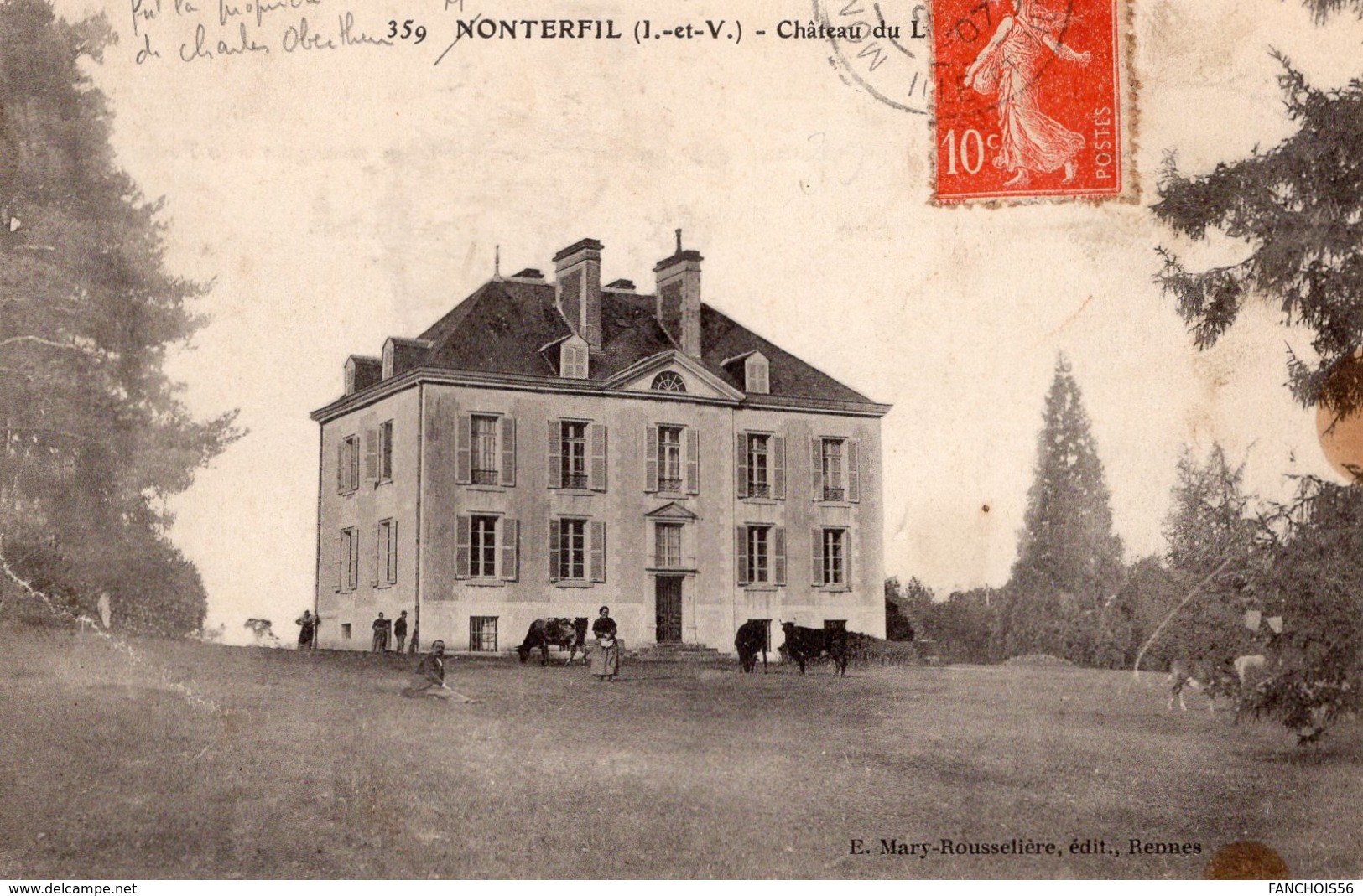 Monterfil (35) - Le Château. - Autres & Non Classés