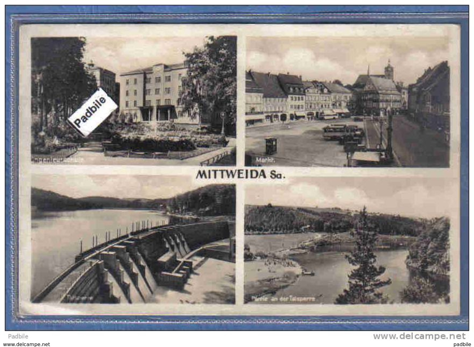 Carte Postale Allemagne Mittweida Sa Très Beau Plan - Mittweida