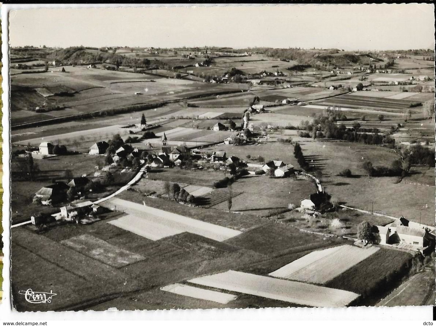 CHELIEU (38) Vue Panoramique Aérienne  Cim 169-21 A, Cpsm GF - Other & Unclassified