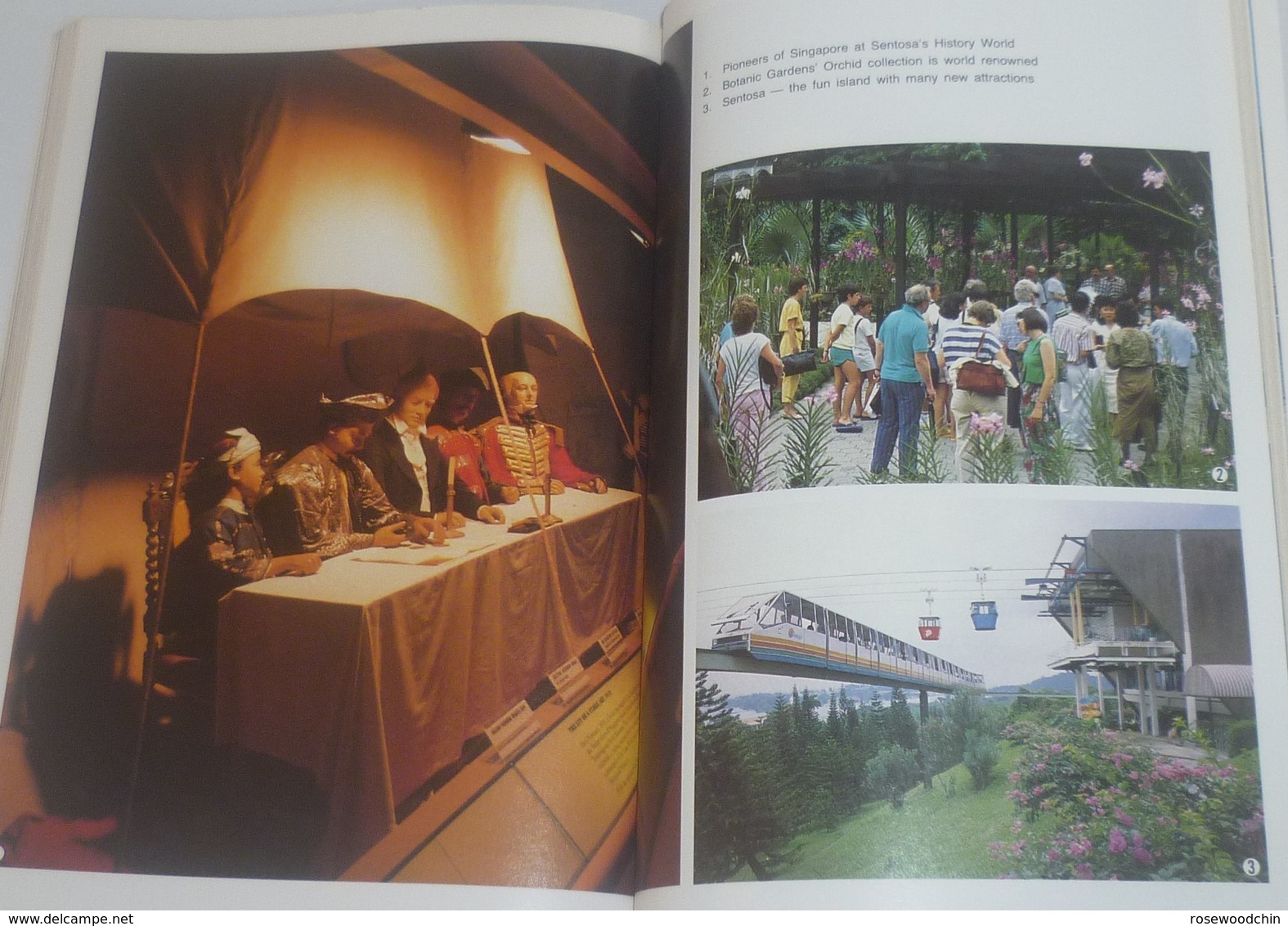 Vintage !  Singapore Facts And Pictures 1988 Book Published by The Information Division