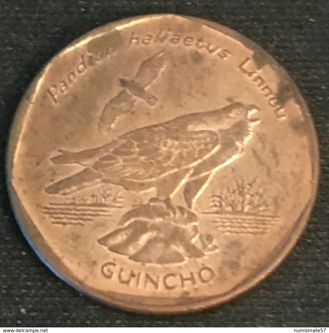 CAP VERT - CABO VERDE - 5 ESCUDOS 1994 - GUINCHO - KM 28 - Cap Vert