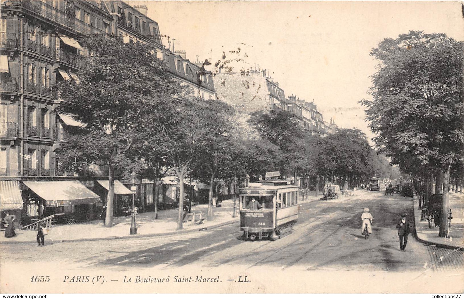 PARIS-75005- LE BOULEVARD ST-MARCEL - Arrondissement: 05