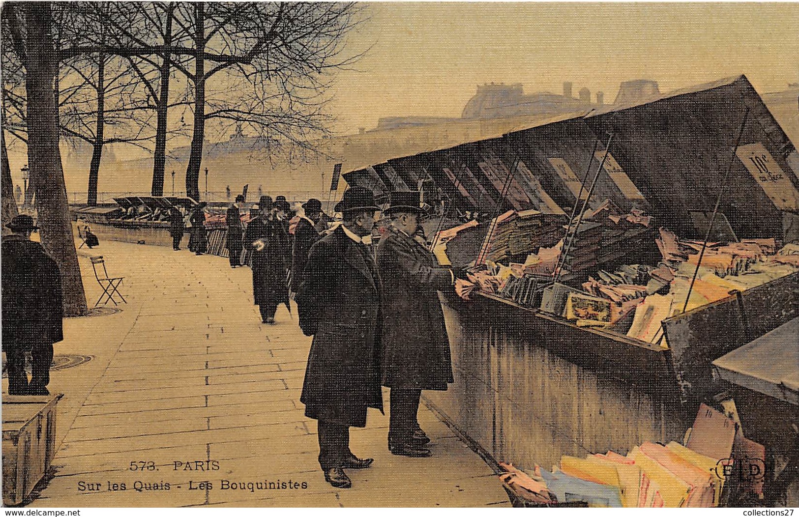 PARIS-75004-SUR LES QUAI, LES BOUQUINISTES - Arrondissement: 04