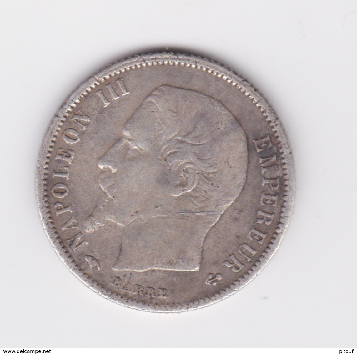 50 Centimes 1859 A Napoléon III TTB - 50 Centimes