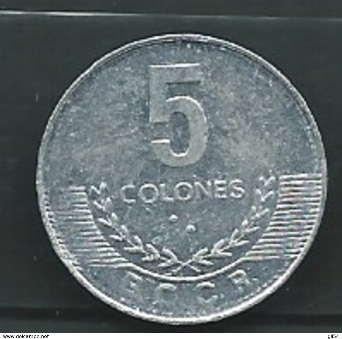 Costa Rica 5 Colons 2016  Pieb23402 - Costa Rica