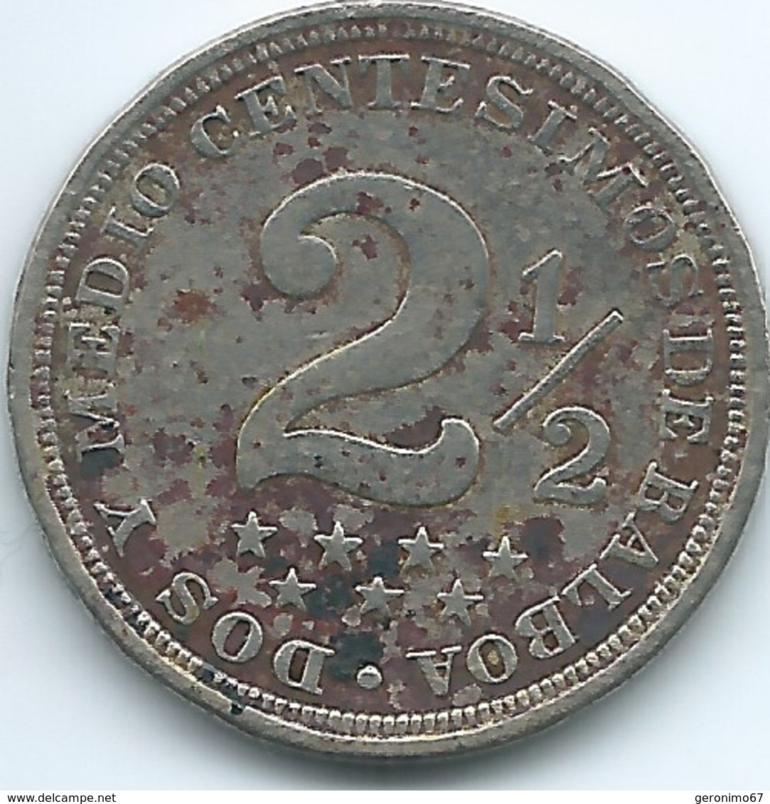 Panama - 2½ Centésimos - 1916 - KM7.2 - Panamá