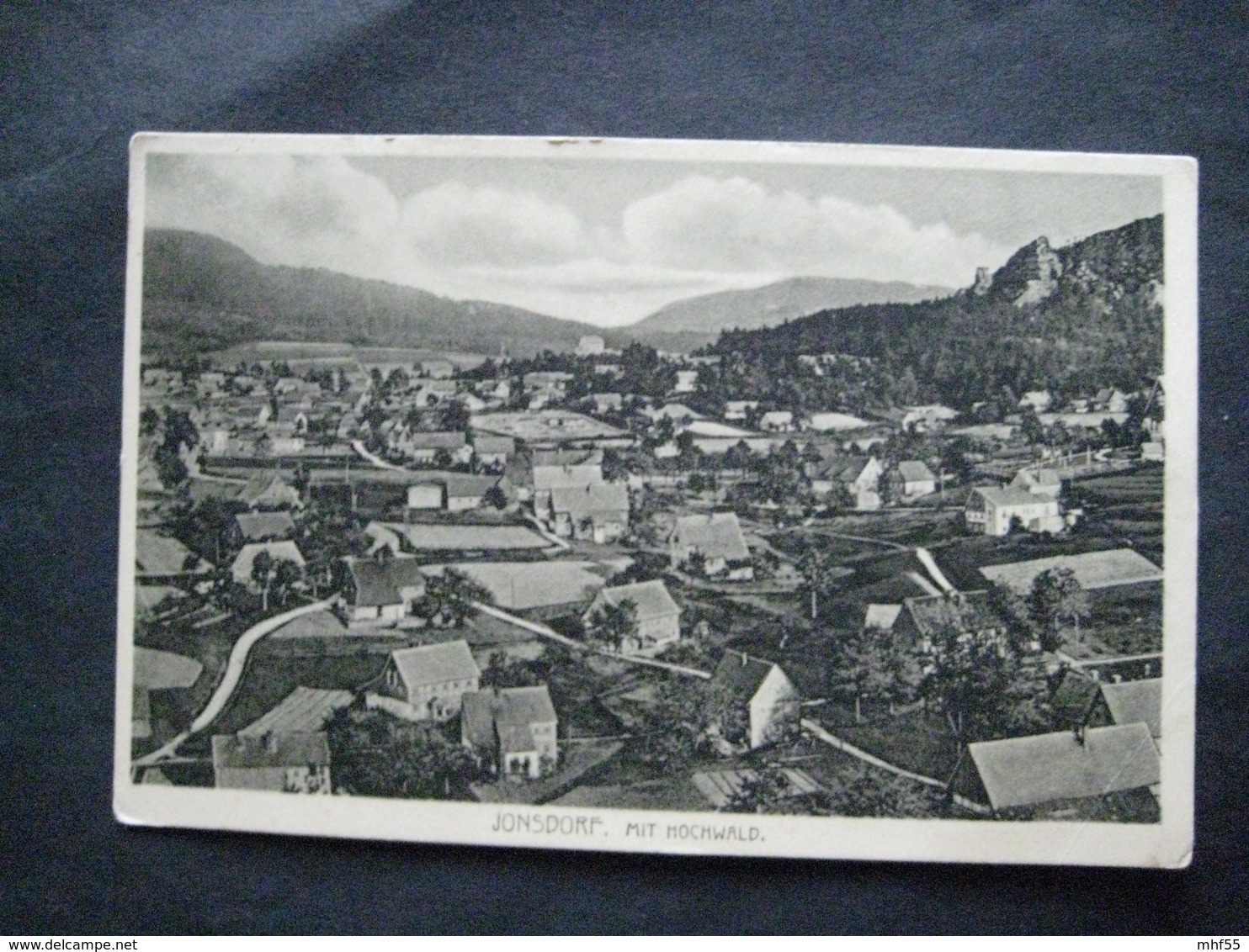 - AK   1925 - Jonsdorf Mit Hochwald - Jonsdorf