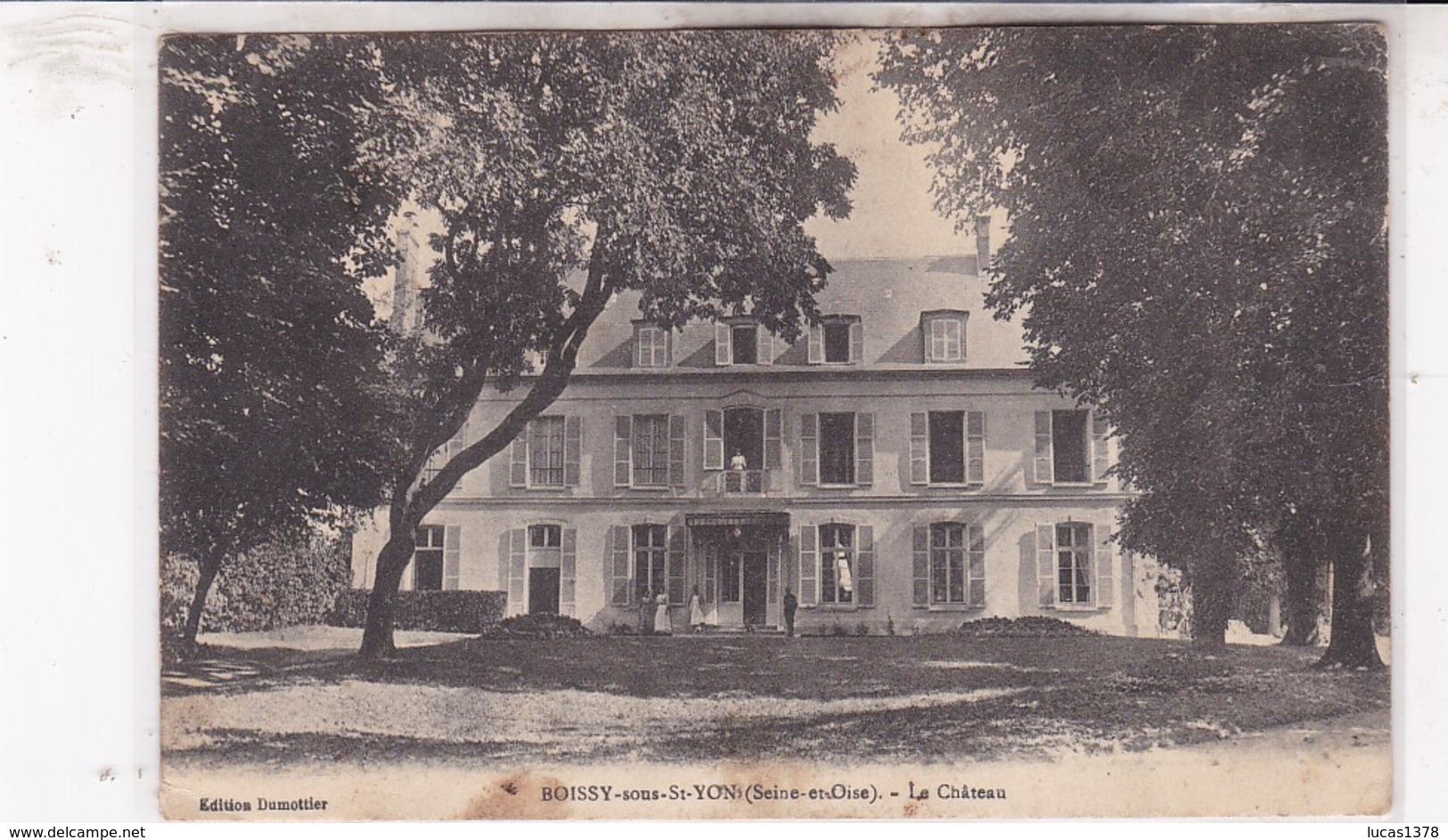 91 / BOISSY SOUS SAINT YON / LE CHATEAU - Boissy-la-Rivière