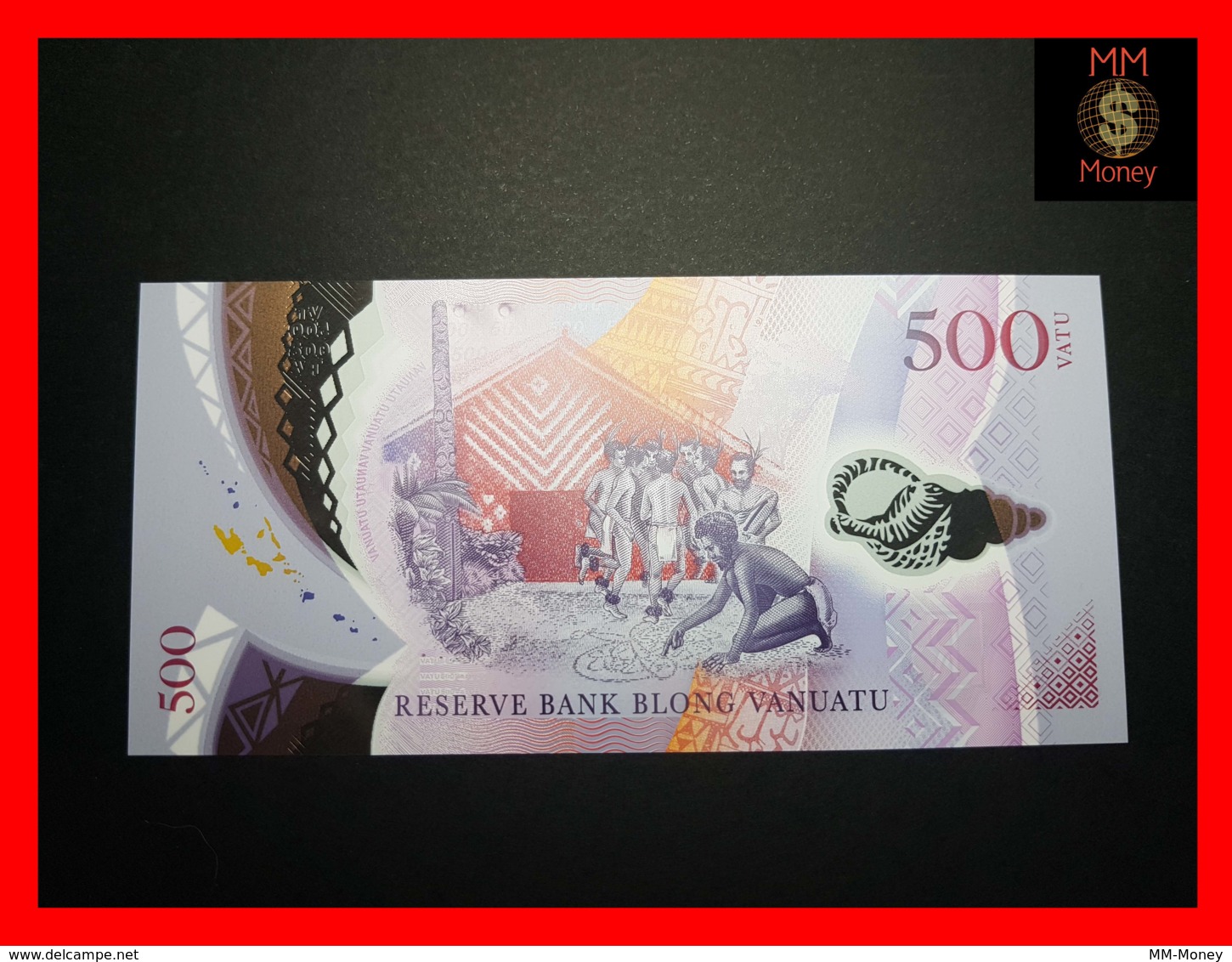 VANUATU 500 Vatu  2017  P. 18  Polymer  UNC - Vanuatu