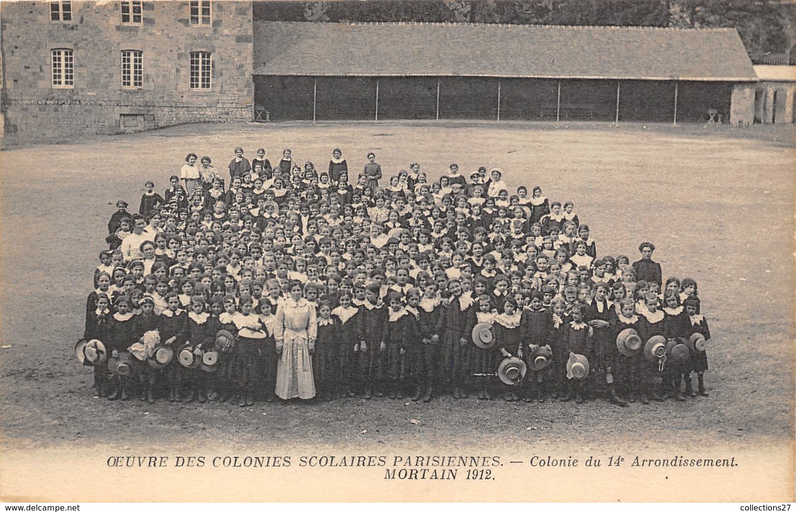 PARIS-75014-COLONIE DU 14e ARROCISSEMENT , MORTAIN 1912 - Arrondissement: 14