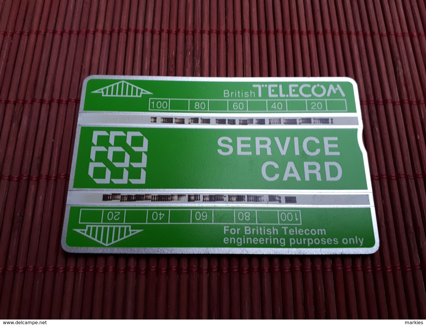 LANDIS & GYR PHONECARD SERVICE 111K 09099 USED RARE - BT Engineer BSK Dienst Und Test