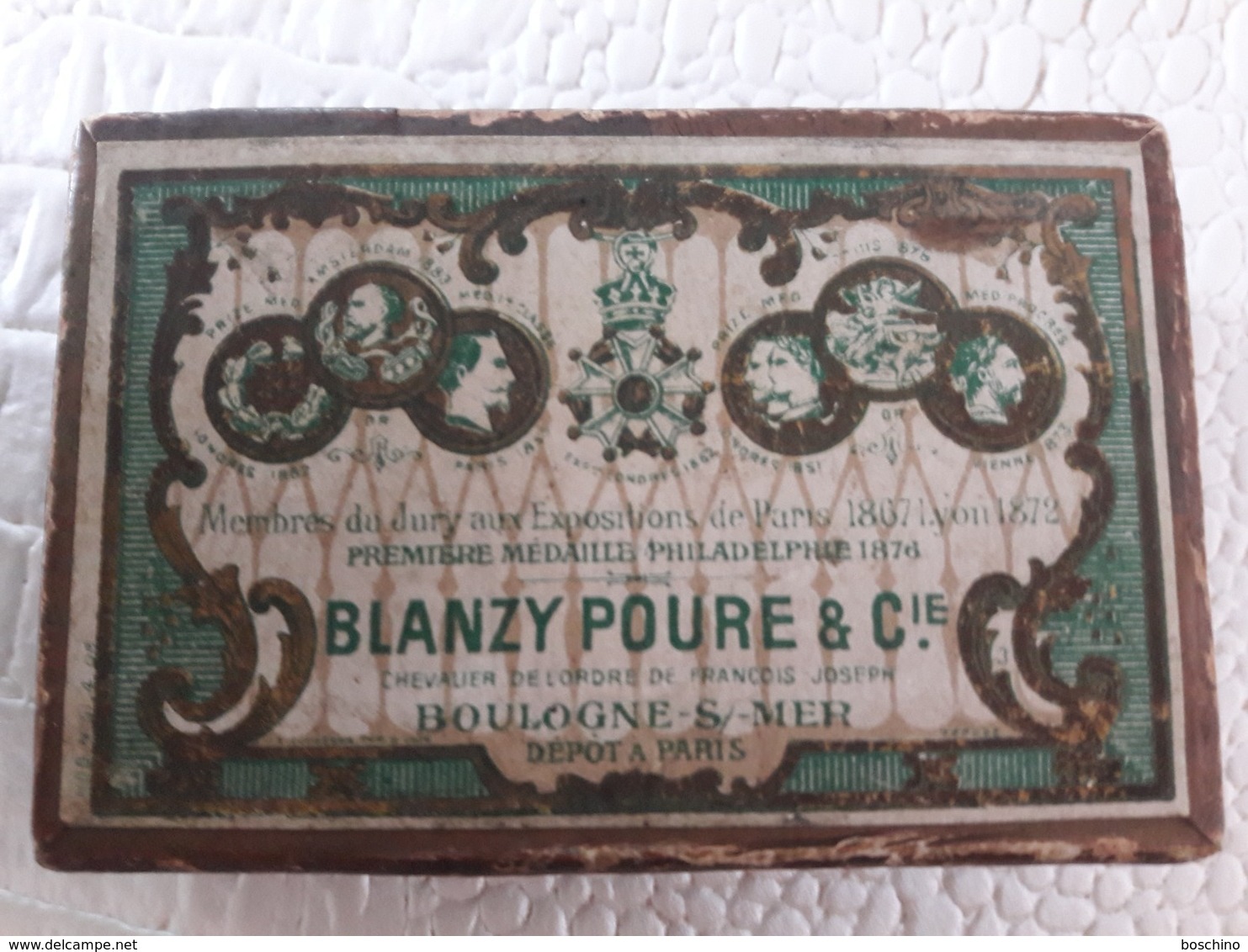 Boite Pleine , Plumes Type " Batarde " Marque Blanzy Poure - Plumes