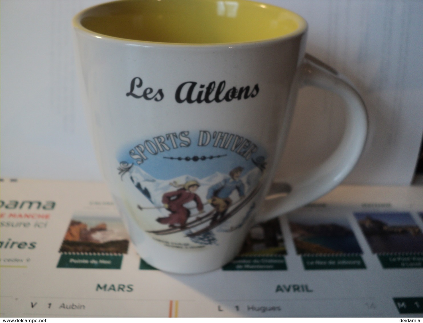 MUG LES AILLONS SPORTS D HIVER. SAVOIE - Kopjes