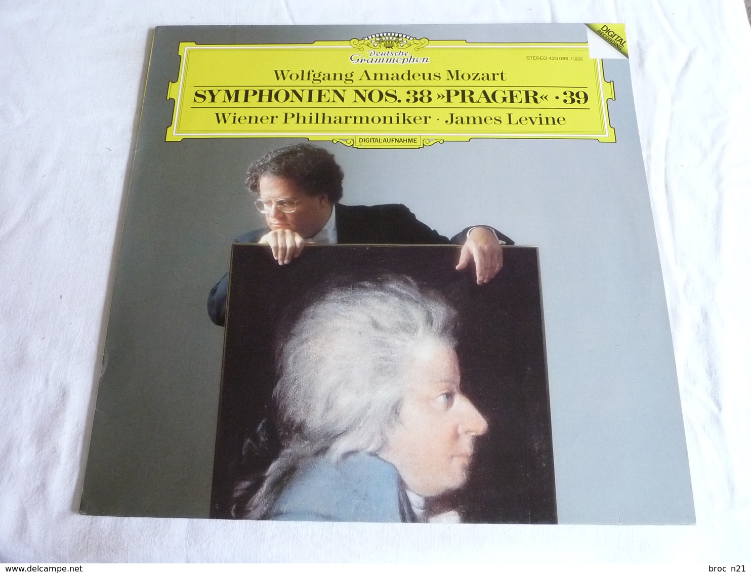 LP, MOZART, Symphonies N° 38 Prague Et 39, James Levine - Klassik