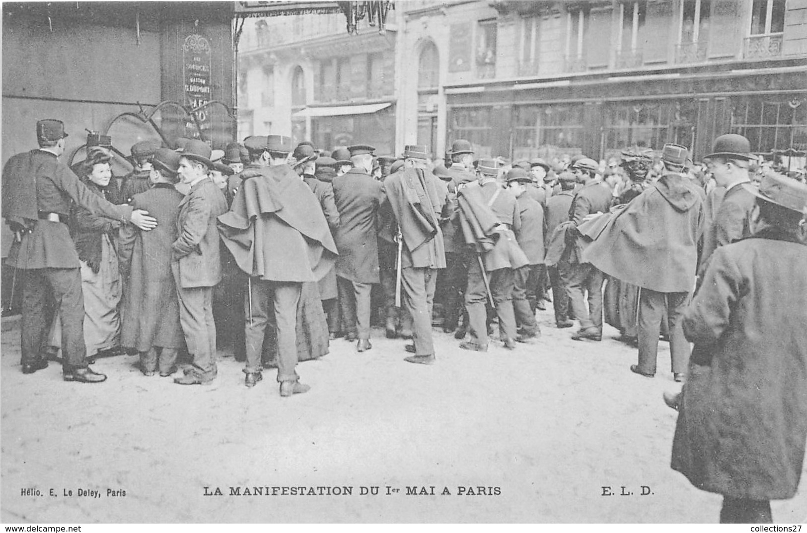 PARIS-75010- LA MANISFESTATION DU 1er MAI A PARIS - Arrondissement: 10