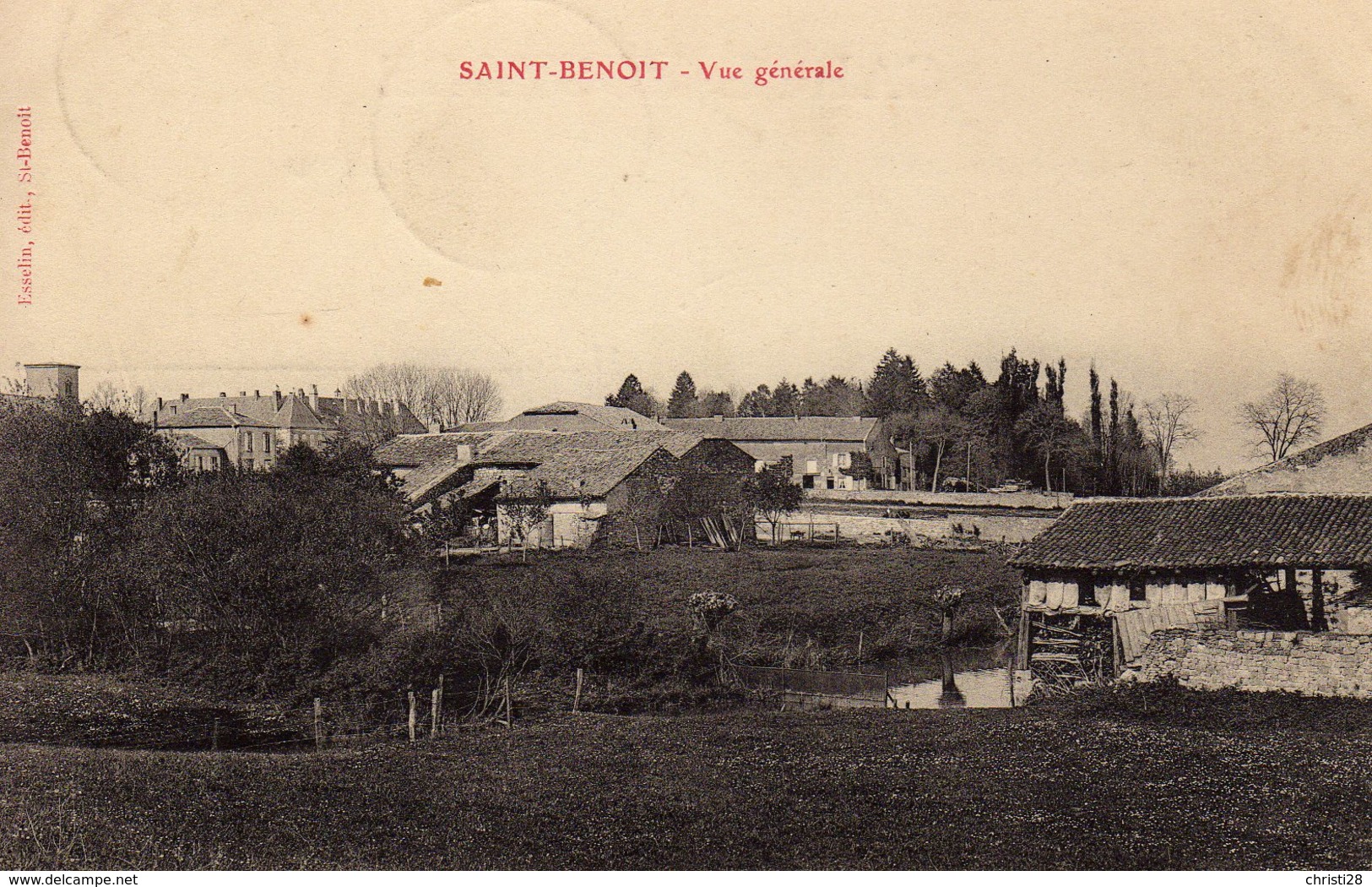 DPT 86 SAINT-BENOIT Vue Générale - Saint Benoît