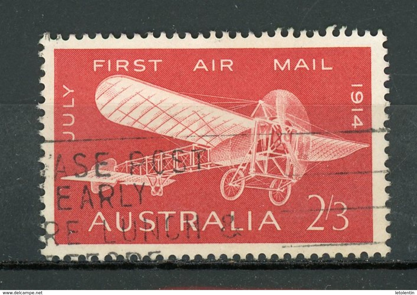 AUSTRALIE - POSTE AERIENNE N° Yvert 13 Obli. - Oblitérés