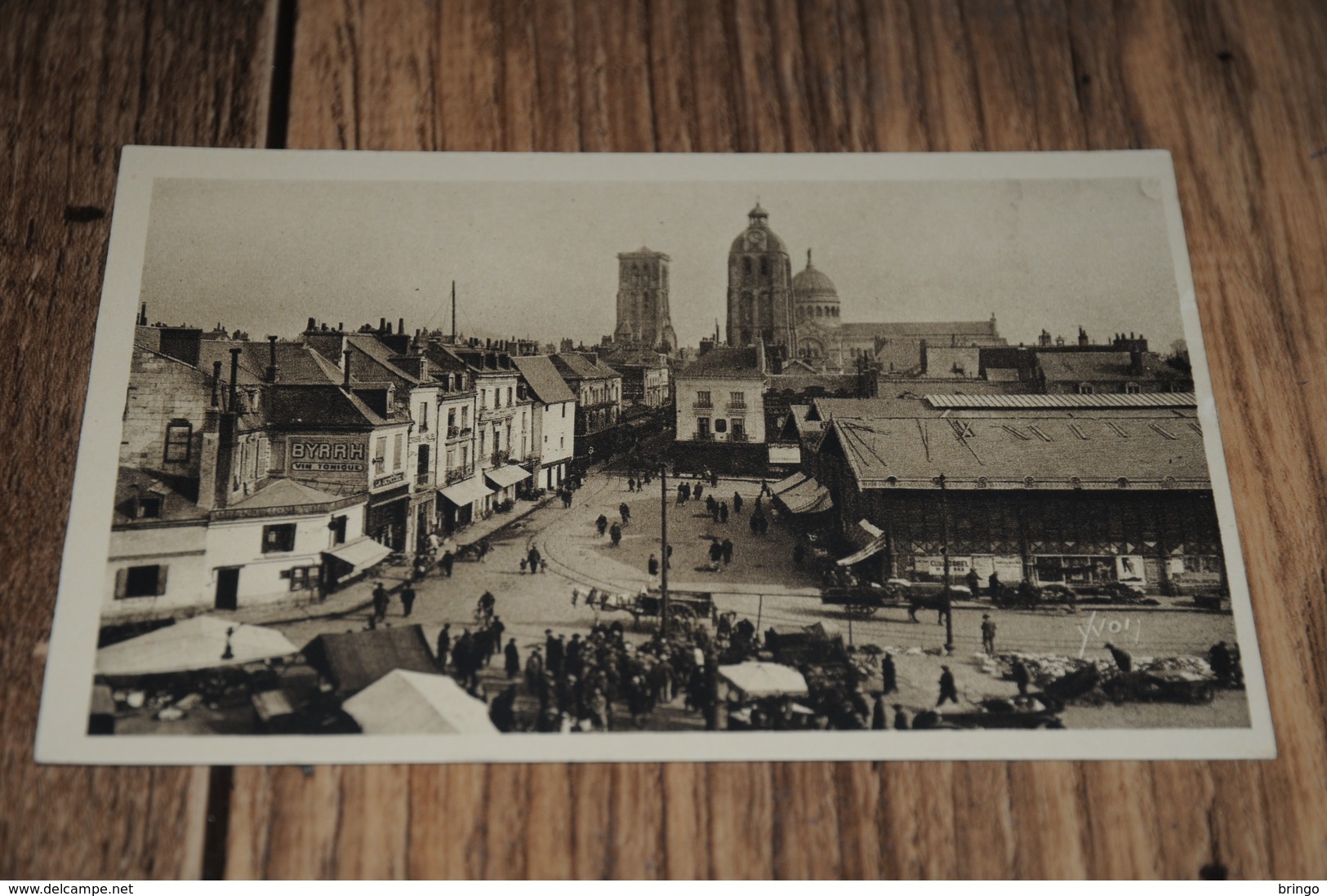 3996-           TOURS, VUE GENERALE DU MARCHÉ - Tours