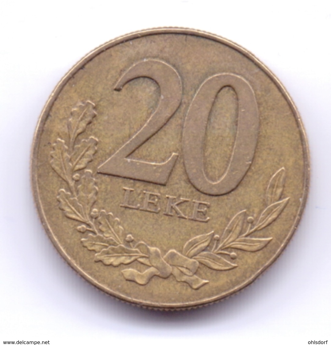 ALBANIA 2000: 20 Leke, KM 78 - Albania