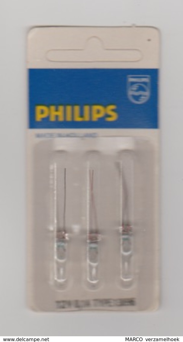 3x Philips 13896 Lampje 12V 0,1A Nieuw - Other Components