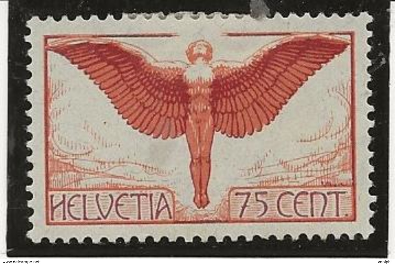 SUISSE - POSTE AERIENNE N° 11 NEUF CHARNIERE -ANNEE 1924-33 - COTE : 40 € - Ungebraucht