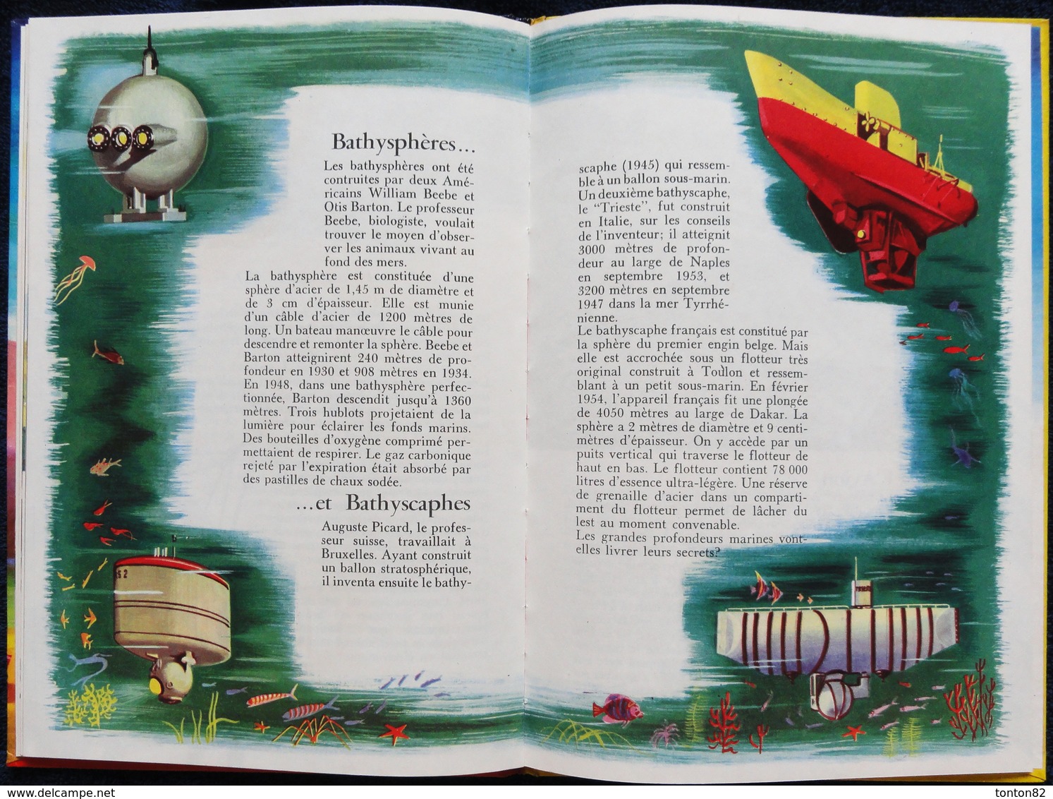 Collection " Mon Univers " - Les Inventions du XXe Siècle - Librairie Armand Colin - ( 1958 ) .