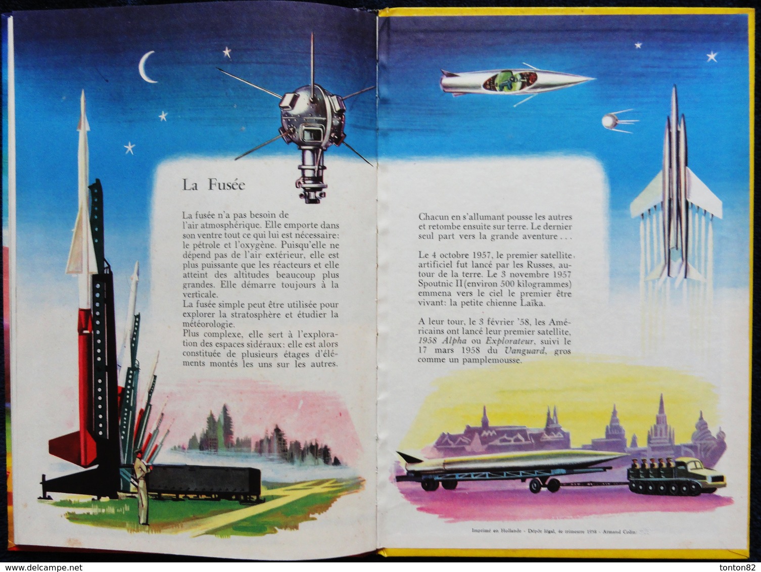 Collection " Mon Univers " - Les Inventions du XXe Siècle - Librairie Armand Colin - ( 1958 ) .